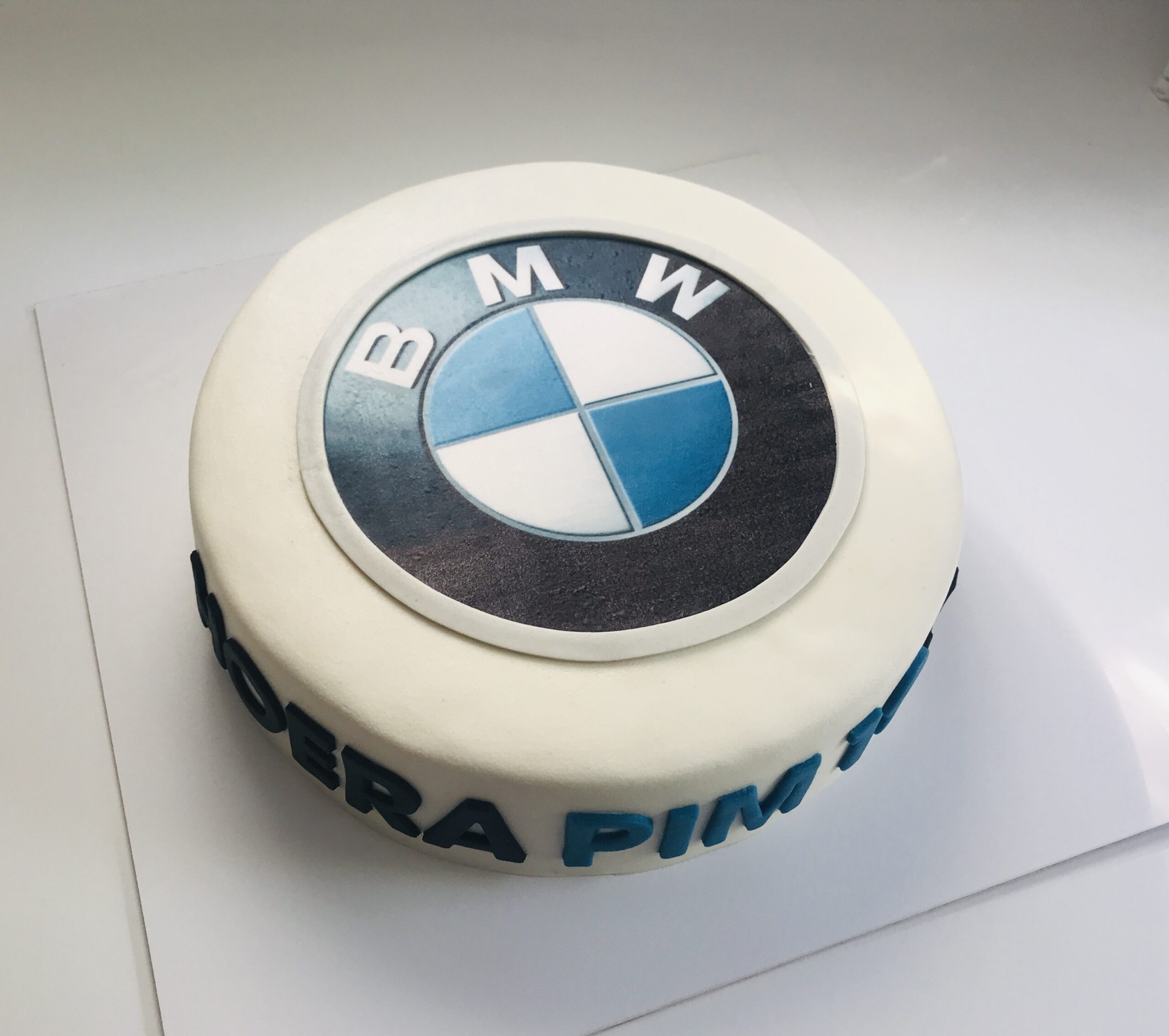 Verwant Bijna liefdadigheid BMW logo taart - Het Taartenhuis