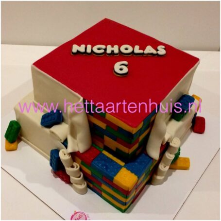 Lego taart Nicholas