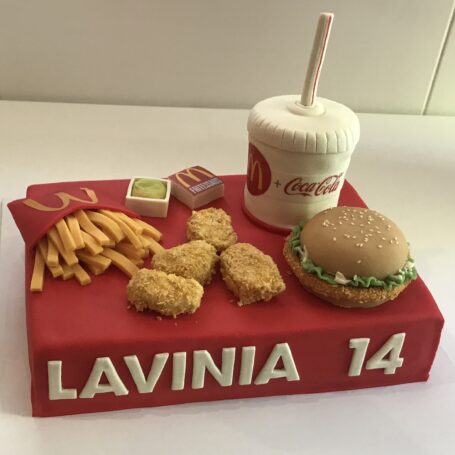 McDonalds taart LAVINIA