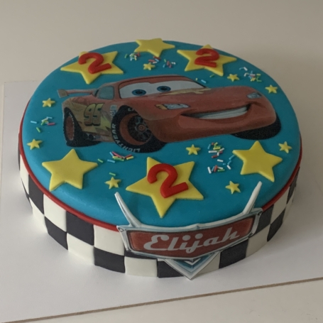 Cars taart ELIJAH