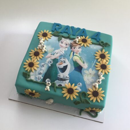 FROZEN FEVER TAART RAYA