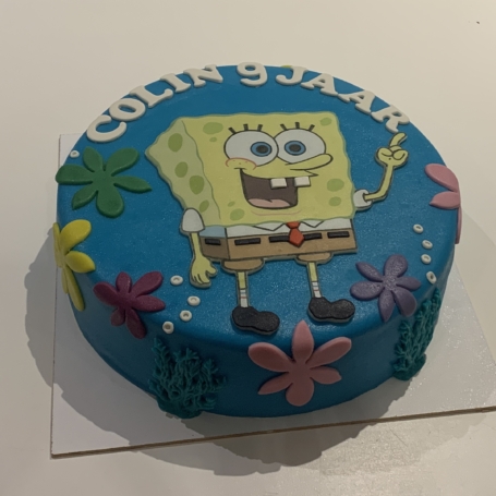 Spongebob taart COLIN