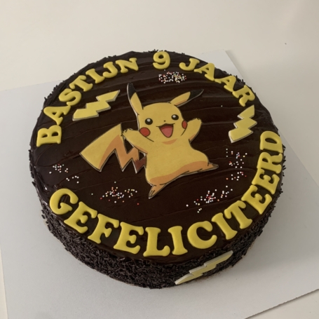Chocolade taart Pikachu BASTIJN