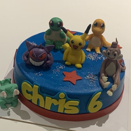 Pokémon taart CHRIS