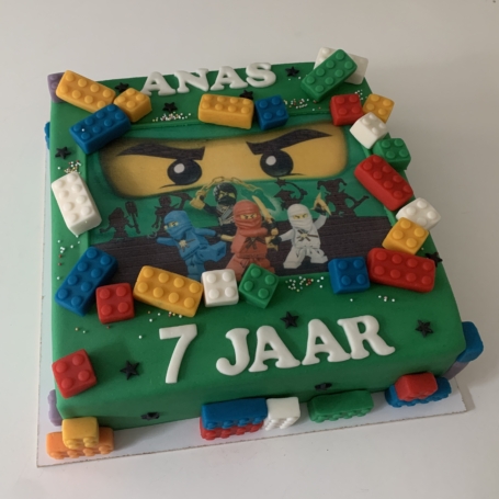 Ninjago Lego taart ANAS