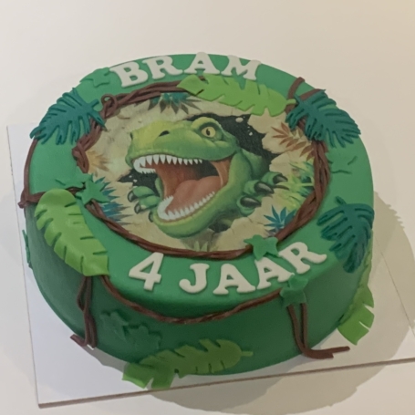Dinosaurus taart BRAM