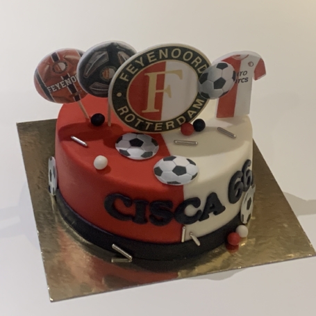 Feyenoord taart CISCA