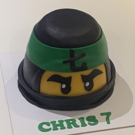 3D Ninjago taart CHRIS