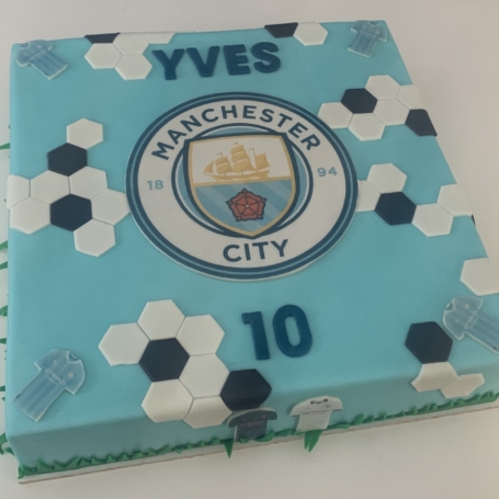 Manchester City taart YVES