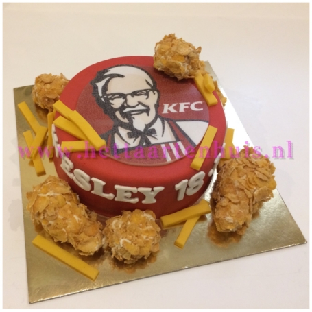 KFC taart WESLEY