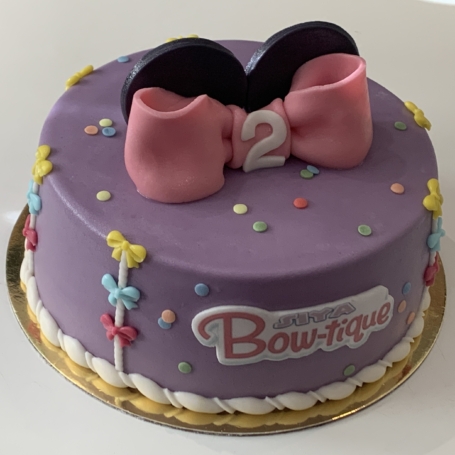 Minnie Mouse Bow-tique taart
