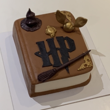 Harry Potter boek taart