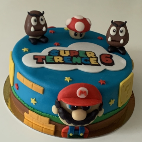 Super Mario taart TERENCE