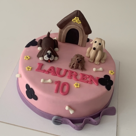 Hondjes taart LAUREN