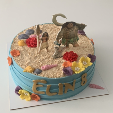Vaiana taart ELIN