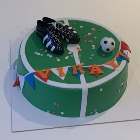 Voetbal taart VIRAY
