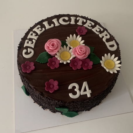 Chocolade taart 34