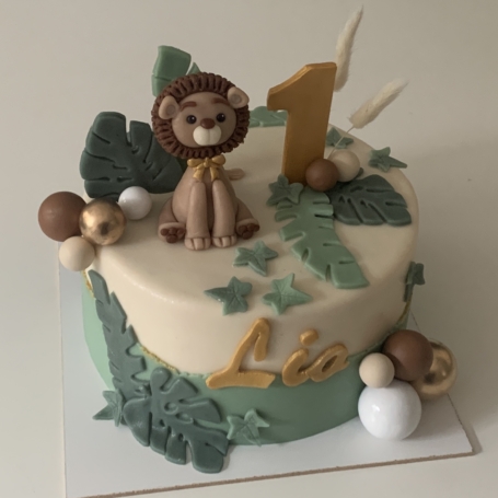 3D leeuw taart LIO