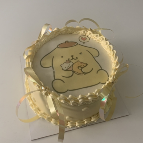 Pompompurin taart