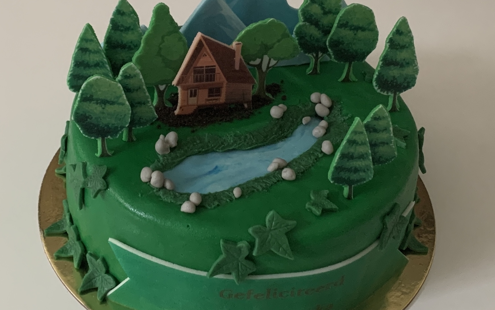 Natuur taart MOSKA