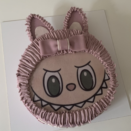 Labubu taart lila Labubu taart lila