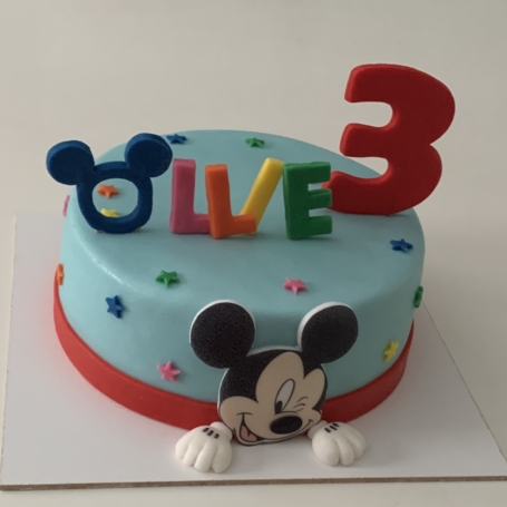 Mickey Mouse taart OLLIE