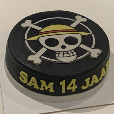 One Piece taart SAM One Piece taart SAM