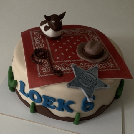 Cowboy taart LOEK