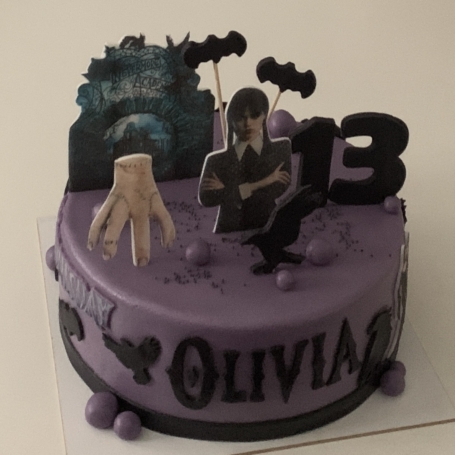 Wednesday taart OLIVIA