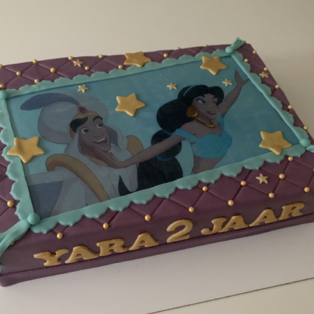 Aladdin taart YARA