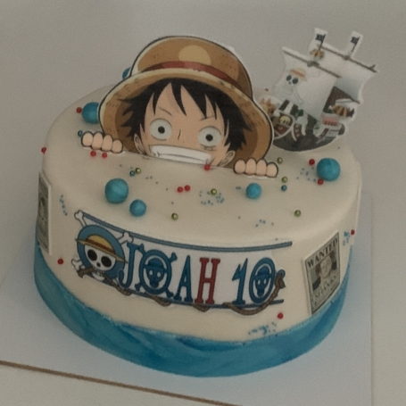 One Piece taart JOAH