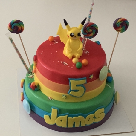 Lagentaart 3D Pikachu JAMES