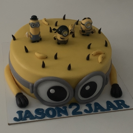 Minions taart JASON
