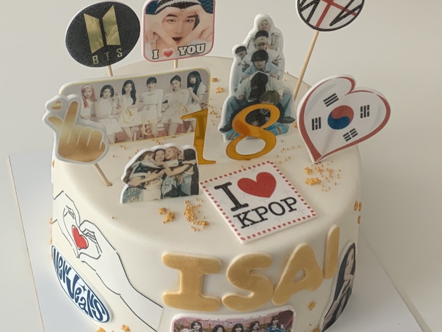 K-Pop taart ISAI