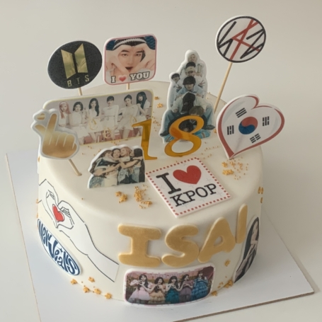 K-Pop taart ISAI