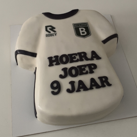 RVV Blijdorp voetbalshirt taart