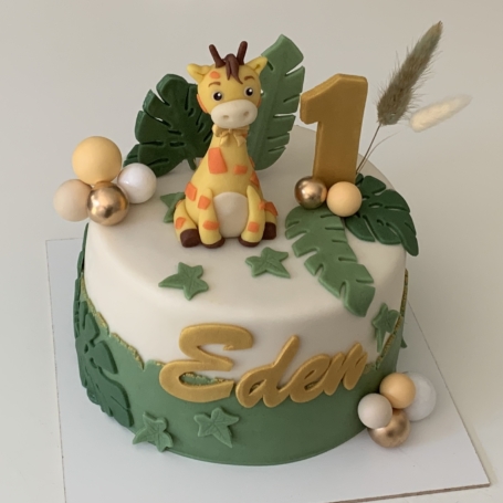 3D Giraffe taart EDEN