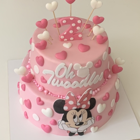 Lagentaart Minnie Mouse Oh Twoodles