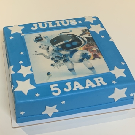 Astrobot taart JULIUS