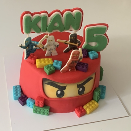 Ninjago taart KIAN