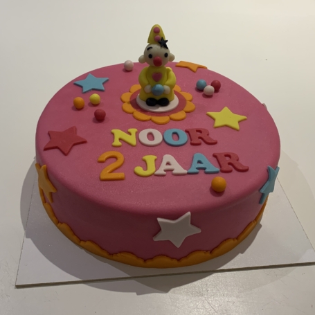 3D clown taart NOOR