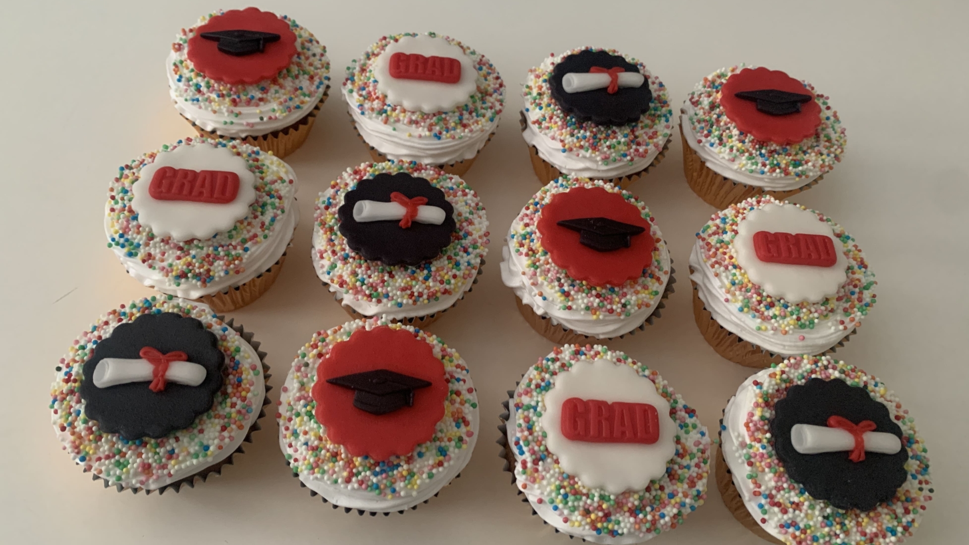 Cupcakes Geslaagd