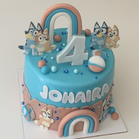 Bluey taart JOHAIRA