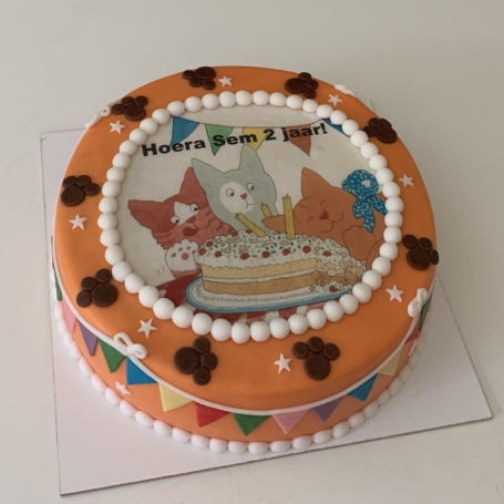 Dikkie Dik taart SEM