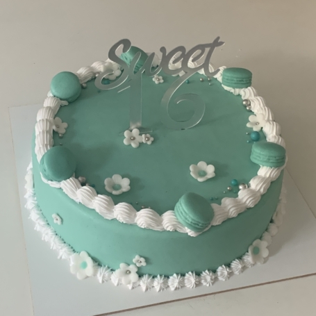 Sweet 16 taart CHERYLL