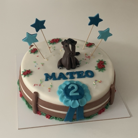 3D paard taart MATEO