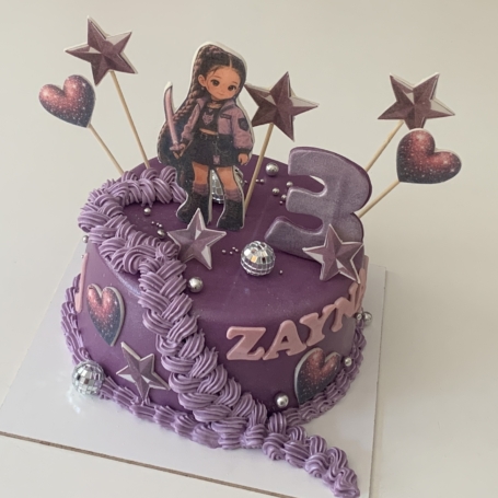 K-Pop Demon Hunters Rumi taart ZAYNA