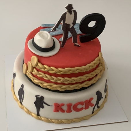 Lagentaart Michael Jackson KICK