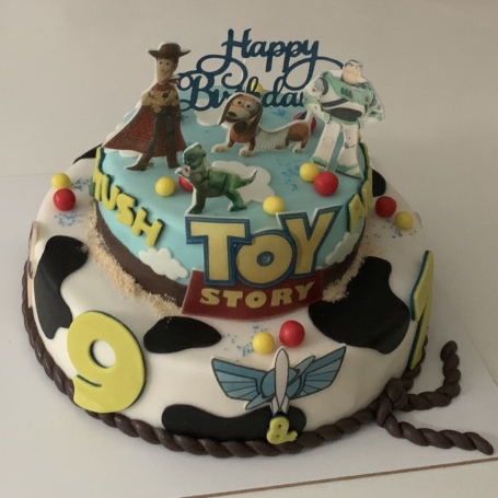 Lagentaart Toy Story AYUSH en ARJUN